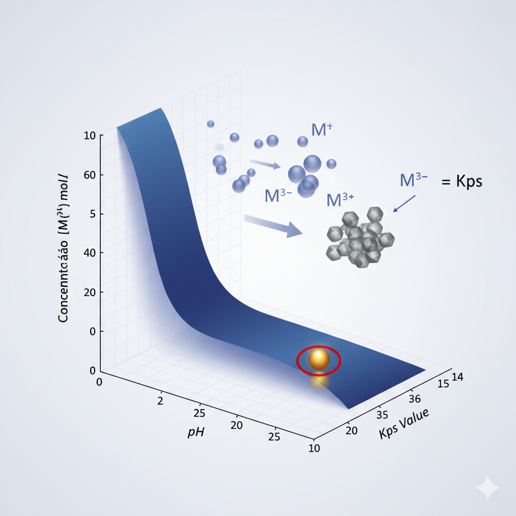 Curva do Kps e Precipitação
