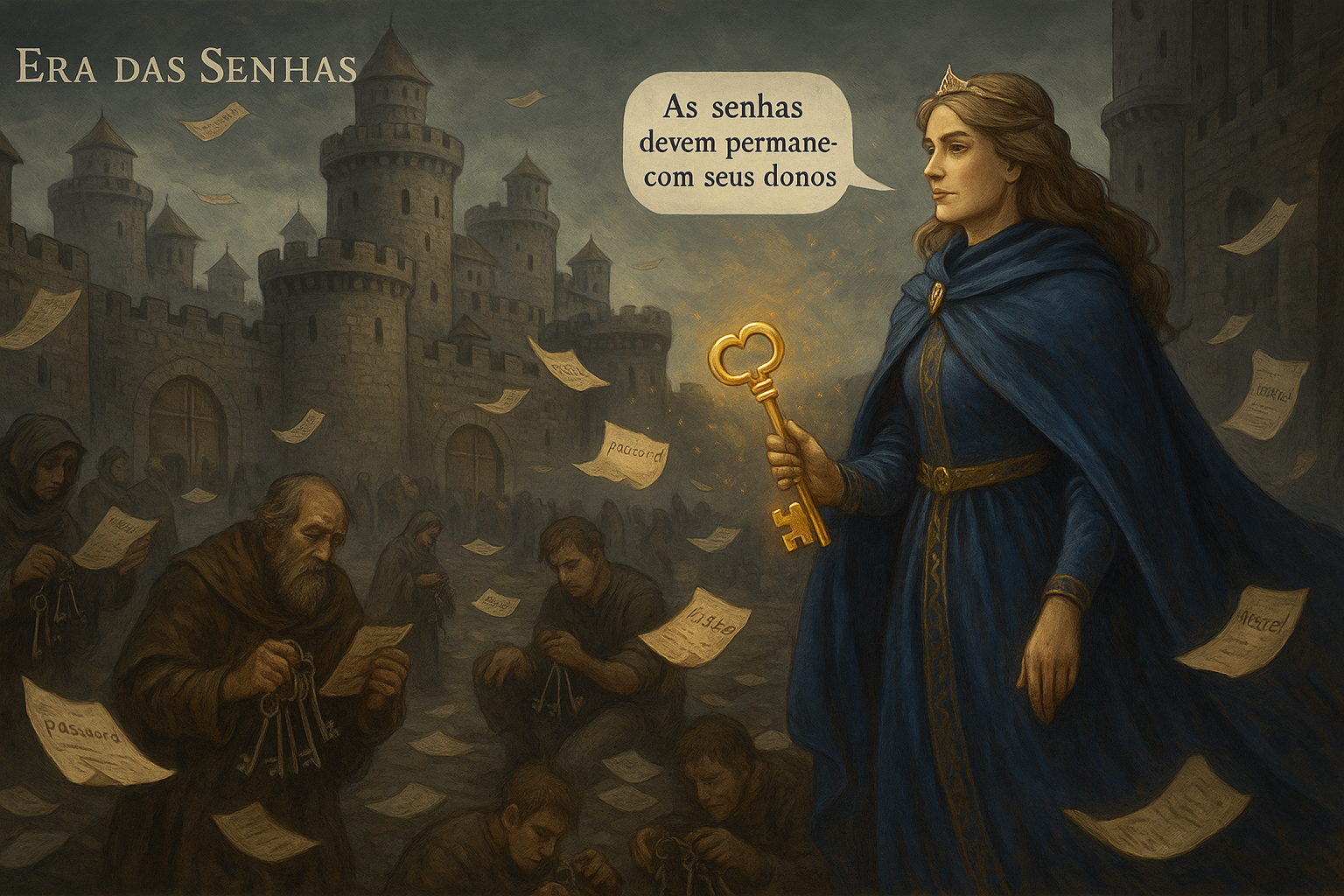 A Era das Senhas - Lady OAuth trazendo ordem ao caos do Reino de Federápolis