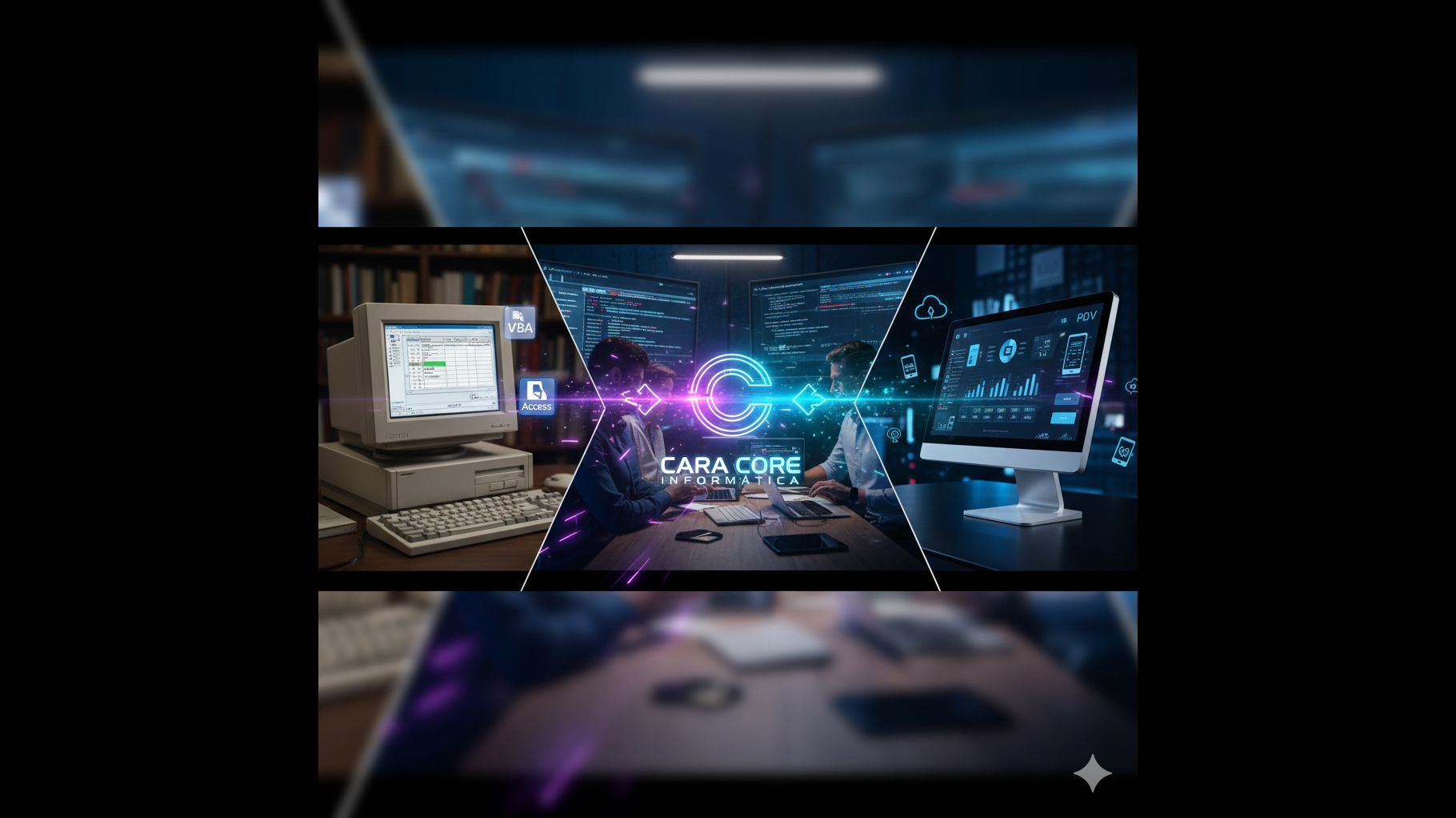 Evolução Cara Core Informática