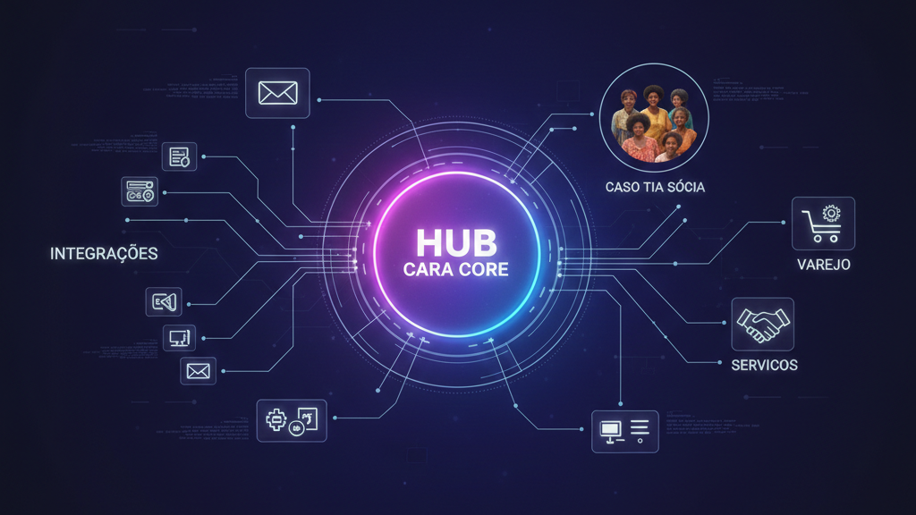 Hub CaraCore: automação de última milha e plataforma central
