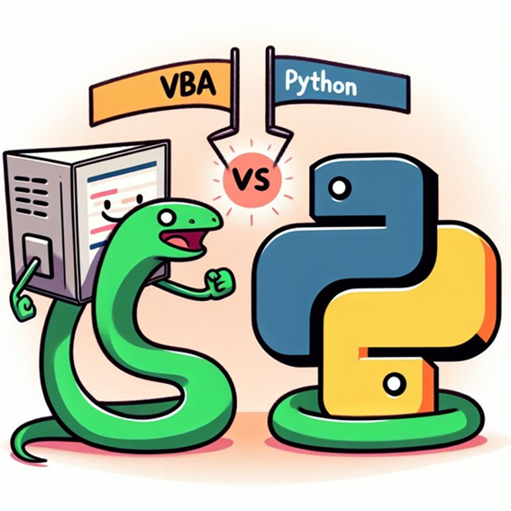 VBA vs Python - Linguagens de Automação