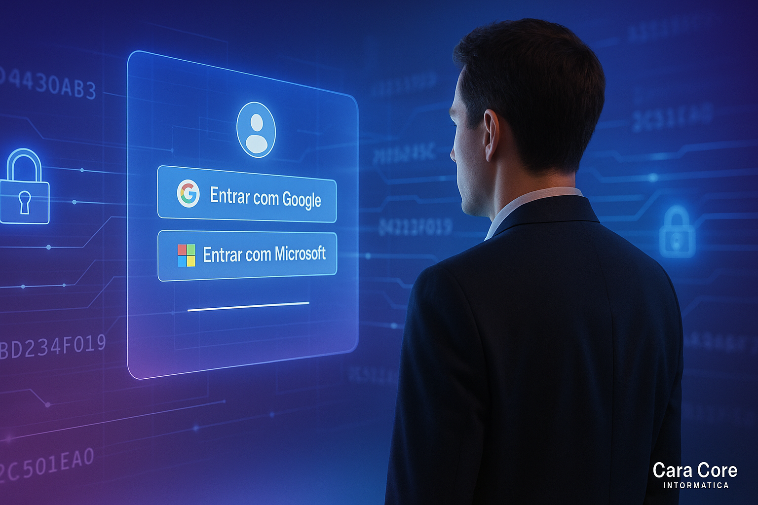 Identidade digital, OIDC, PKCE, Cara Core Informática